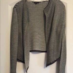 Express Cropped Cardigan Sweater